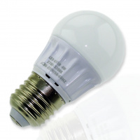 Светодиодная лампа Е14-45мм bulb (4W, 220V, White)