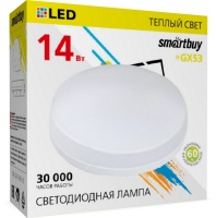 Светодиодная (LED) Tablet GX53 Smartbuy-14W/3000K/Мат рассеиватель (SBL-GX-14W-3K)