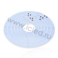 Светодиодная матрица 5730, 48/36/24 led, 220V, 24/18/12W, Ф265/225/187mm, D205, white