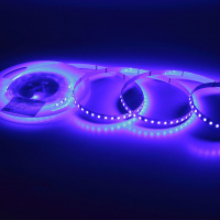 Светодиодная лента Standart Pro class, 2835, 120 led/m, 8mm, без скотча, blue, 24V, IP20, SL19