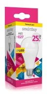 Светодиодная (LED) Лампа Smartbuy-A65-25W/3000/E27 (SBL-A65-25-30K-E27)
