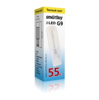 Светодиодная (LED) Лампа Smartbuy-G9-5,5W/3000/G9 (SBL-G9 5_5-30K)
