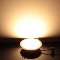 Светодиодный светильник  OM9 (220V, 9W, round D138mm, warm white)