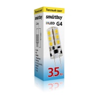 Светодиодная (LED) Лампа Smartbuy-G4-3_5W/3000/G4 (SBL-G4 3_5-30K)
