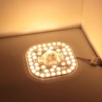 Светодиодный модуль 158x158mm JH-MZ-S24 ARM24 (220V, 24W, warm white)