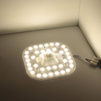 Светодиодный модуль 145x145mm JH-MZ-S18 ARM20 (220V, 18W, day white)