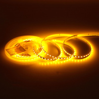 Светодиодная лента Standart Pro class, 2835, 120 led/m, 5mm, без скотча, orange, 24V, IP20, SL10