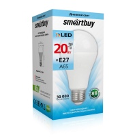 Светодиодная (LED) Лампа Smartbuy-A65-20W/4000/E27 (SBL-A65-20-40K-E27)