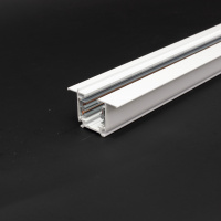 Трек для спотов встраиваемый 4L 2м 4X15 (''трехфазный'', 4 провода, белый)