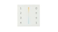 Сенсорная панель T12-1 White IC36 (220V, CCT, 4 zone, DMX512, RF 2.4GHz)