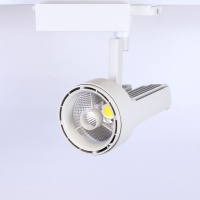 Светодиодный светильник трековый JH-GDD 2L PX69 (50W, 220V, white body, 30deg, white)