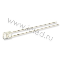Светодиод ICL-2x3x4mm LE22 (blue, 300-400 mcd, clear)