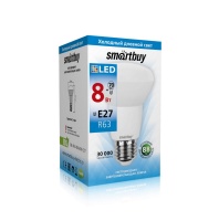 Светодиодная (LED) Лампа Smartbuy-R63-08W/6000/E27 (SBL-R63-08-60K-E27)