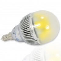 Светодиодная лампа MT-Е14 bulb  (8W, 220V, Dimm Warm White)