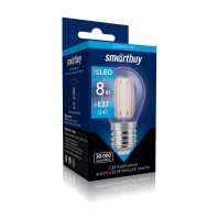 Светодиодная (LED) Лампа FIL Smartbuy-G45-8W/4000/E27 (SBL-G45F-8-40K-E27)