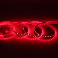 Светодиодная лента Standart Pro class, 2835, 120 led/m, 8mm, без скотча, red, 24V, IP20, SL13