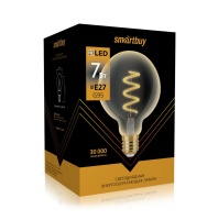 Светодиодная (LED) Лампа ART Smartbuy-G95-7W/3000/E27 (SBL-G95Art-7-30K-E27)/40