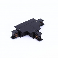 Соединитель Т-образный для встраиваемого трека 4L 4X22 (черный)