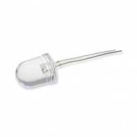 Светодиод ICL-10mm LE31 (red, 6000-8000mcd, clear)