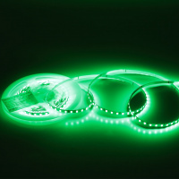 Светодиодная лента Standart Pro class, 2835, 120 led/m, 5mm, без скотча, green, 24V, IP20, SL6