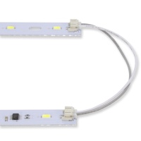 Светодиодная линейка 2835, 12 led, 220V, 6W, 450mm, D154, white