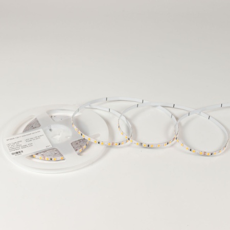 Светодиодная лента Standart Pro class, 2835, 120 led/m, 5mm, без скотча, yellow, 24V, IP20, SL7