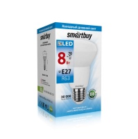 Светодиодная (LED) Лампа Smartbuy-R63-08W/6000/E27 (SBL-R63-08-60K-E27)