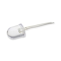 Светодиод ICL-10mm LE8 (blue, 8000-10000mcd, clear)