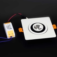 Светодиодный светильник JH-THD14-7W Square B754 (7W, White)