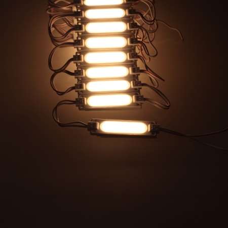 Светодиодный модуль 5730-6 MOD79 (12V, 1.5W, warm white, IP44)