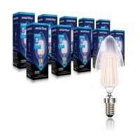 Светодиодная (LED) Лампа FIL Smartbuy-C37-8W/4000/E14 (SBL-C37F-8-40K-E14)
