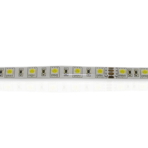 Светодиодная лента Standart PRO class, 5050, 60led/m, Warm White, 24V, IP65