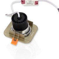 Светодиодный светильник Spotlight AR24 bronze (7W, White)