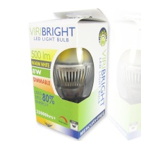 Светодиодная лампа MT-Е14 bulb  (8W, 220V, Dimm Warm White)