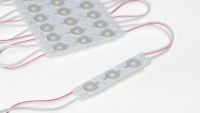 Светодиодный модуль 3 led 6011 MOD85 (1,5W, 12V, cool white, IP65)