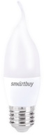 Светодиодная (LED) Свеча на ветру матовая Лампа Smartbuy-C37-9_5W/4000/E27 (SBL-C37Can-9_5-40K-E27)