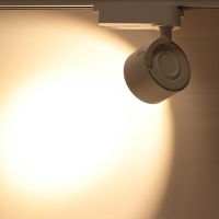 Светодиодный светильник трековый JH-GDD-Z80 2L PX76 (20W, 220V, Warm White)