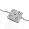 Светодиодный модуль квадратный 2835-4 М394 (1,44W, 12V, White)