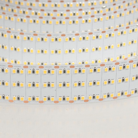 Светодиодная лента LUX class, 2835, 480led/m, day white, 24V, IP20, CRI>90, X08