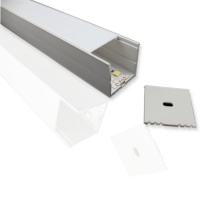 Алюминиевый профиль 046 (2000х36х36мм с рассеивателем)