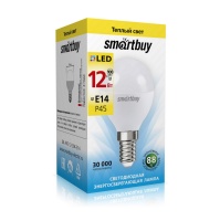 Светодиодная (LED) Лампа Smartbuy-P45-12W/3000/E14 (SBL-P45-12-30K-E14)/100