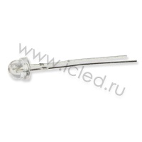 Светодиод ICL-4,8mm LE27 (white, 1400-1600 mcd, 120deg., clear)