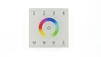 Сенсорная панель T13 White IC73 (220V, RGB, 4 zone, DMX12, RF 2.4GHz)