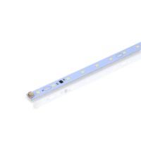 Светодиодная линейка 2835, 12 led, 220V, 5W, 350mm, D181, warm white