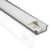 Алюминиевый профиль врезной 043 (2000x31x11мм с рассеивателем)