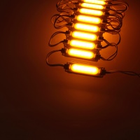 Светодиодный модуль 5730-6 MOD83 (12V, 1.5W, yellow, IP44)