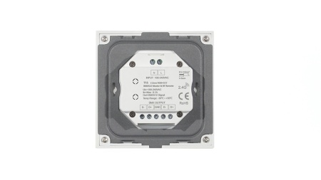 Сенсорная панель T15 White IC88 (220V, RGB+CCT, 4 zone, DMX12, RF 2.4GHz)