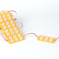 Светодиодный модуль 6 led 3030 MOD113  (12V, 3W, warm white, IP65)