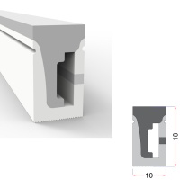 Cиликоновая оболочка T1018 S16 (10*18mm, psb 10mm)