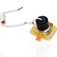 Светодиодный светильник Spotlight AR28 gulch gold (7W, Warm White)